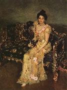 Valentin Serov Portrait of S.M. Botkina oil on canvas